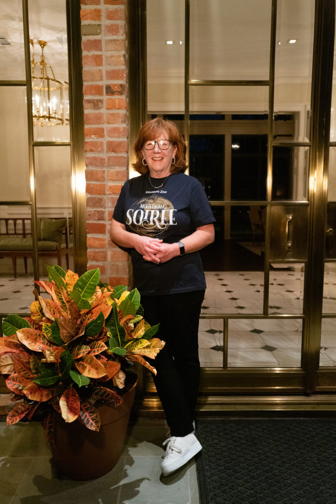 Zoo Ball auction chair Peggy Kostial (Photo courtesy of Houston Zoo)