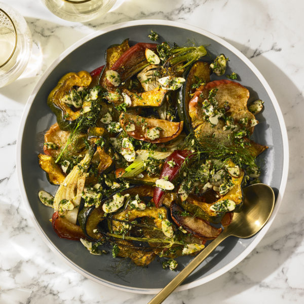 Central Market (acorn_squash_apple_and_fennel_roast_with_almond_gremolata)