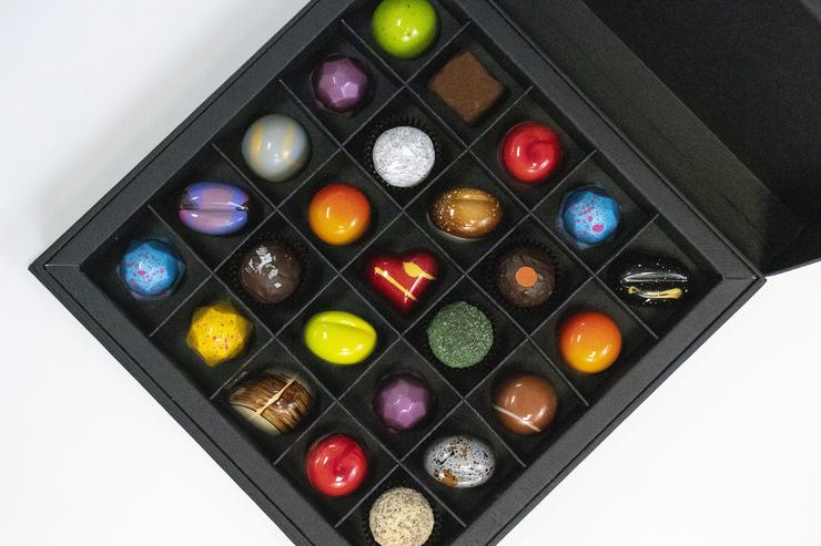 Divine chocolates from Mostly Chocolate.