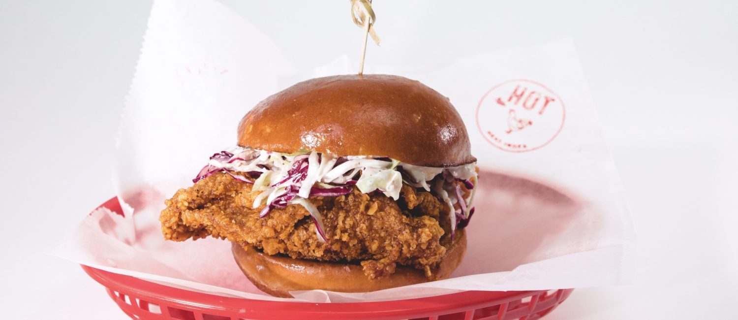Tumble 22’s Hot Chicken Sandwich