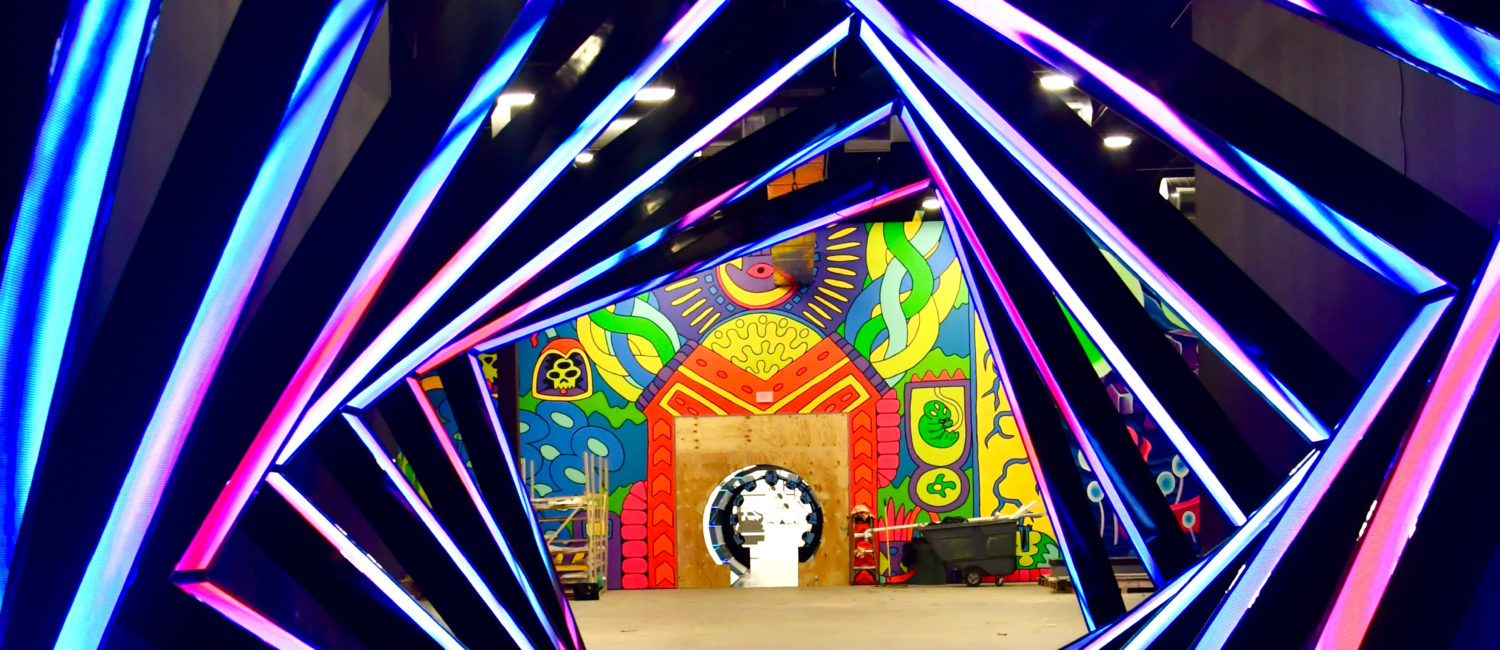 Visit Seismique to eperience 9 million LEDs, vibrant colors, eclectic sounds, and natural elements. (Photo by Alex Montoya)