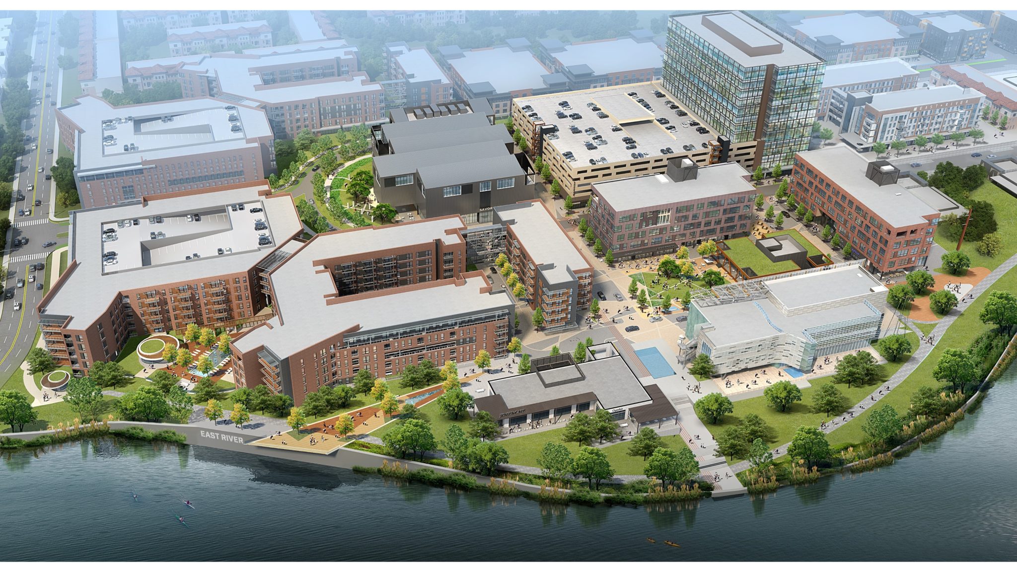 3e Houston's New Waterfront Destination Takes Shape — An Inside Look at East River, Midway's