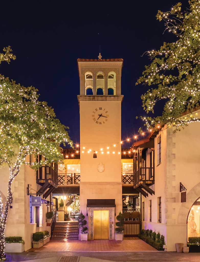 Highland Park Village’s Christmas Lights Celebration and Shopping