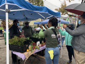 Fresh produce at Freedmen’s Town Farmer’s Market