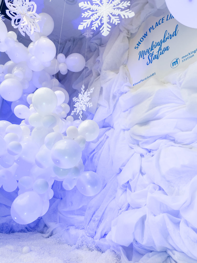 There is Snow Place Like Mockingbird Station