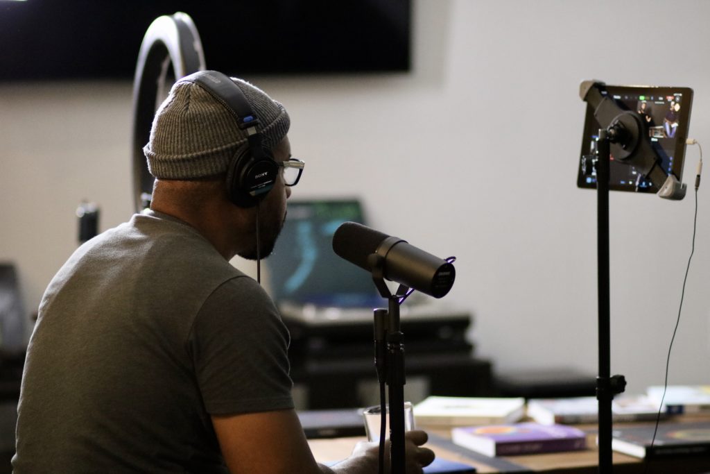 Jay “Savvi” Fowler is mostly behind the scenes, but he's a crucial part of Gentlemen's History Hour.