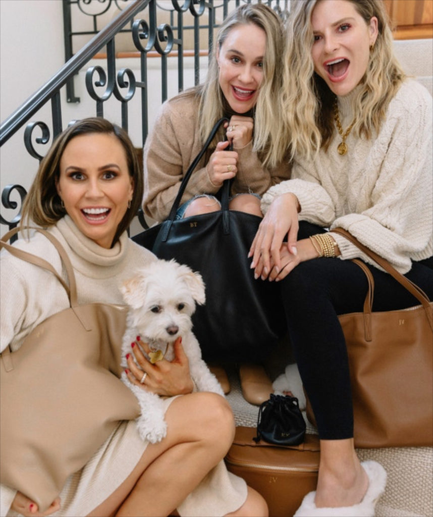 Podcasters The LadyGang, who curated The Bold Lady and The Boss Lady gift sets. 