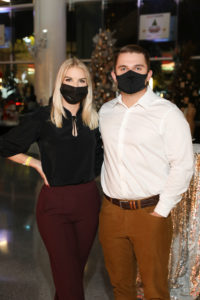 Occidental’s Haley Parma with husband Myles Parma. Photo by Priscilla Dickson