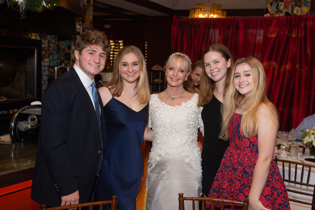 Mark D’Andrea, Mia D’Andrea, Karen Bradshaw Rains, Hannah Elliot, Mary D’Andrea (Photo by Wilson Parish)