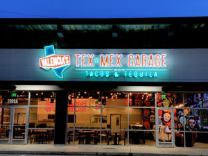 Valencia’s Tex-Mex Garage, which opened at the end of October, offers customers a homey experience.