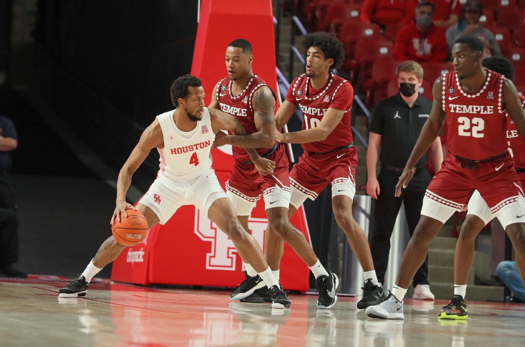 Justin Gorham has made himself an invaluable UH player in his second year in the program. (Photo by UH Athletics)