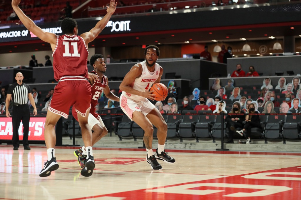 Justin Gorham has become a difference maker for the University of Houston basketball team. (Photo by UH Athletics)