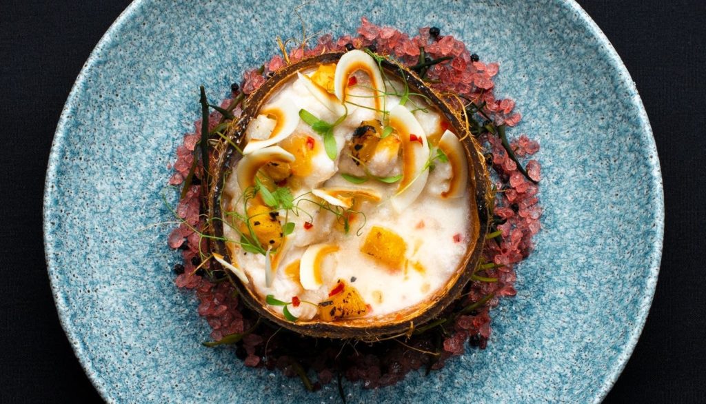 ceviche de coco