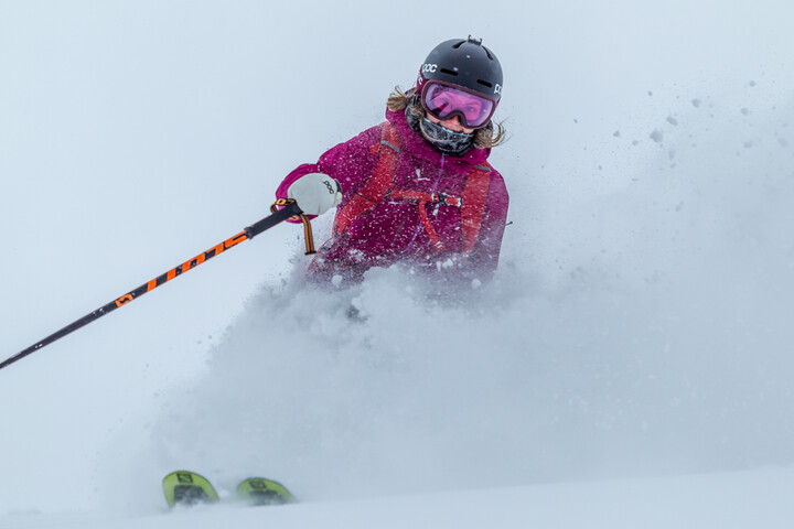 Built in 1938, the historical Snowpine Lodge at Alta Ski Area was the first ski lodge in Little Cottonwood Canyon.