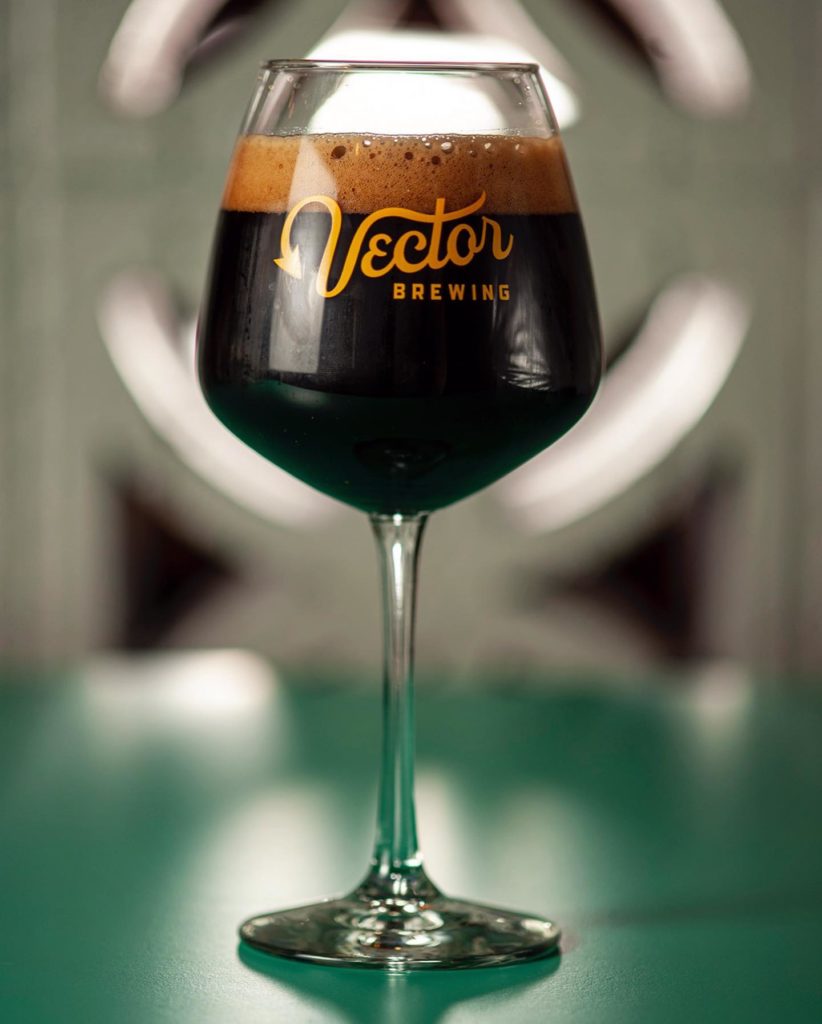 Vector Brewing makes everything from IPAs to imperial brown ales. 