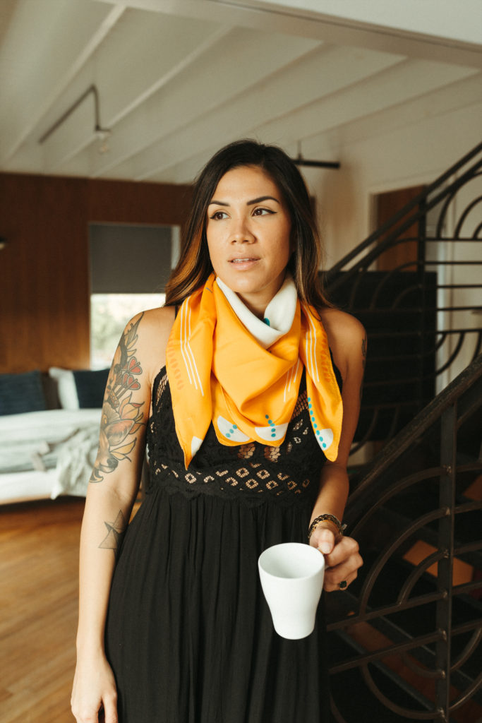 The Root Scarf by This Same Sky ($225) 