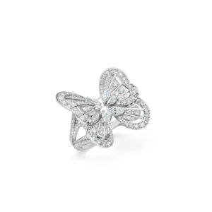 De Beers Monarch Butterfly ring