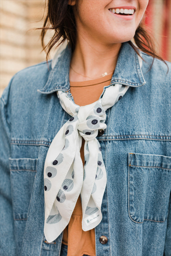The Crescent Scarf by This Same Sky ($225) 