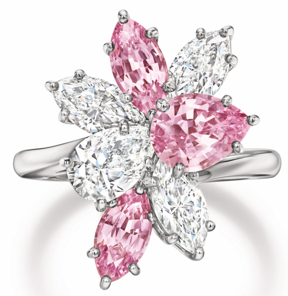 Harry Winston Cluster Ring