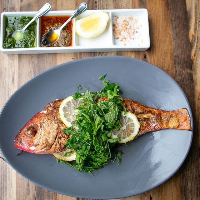 The staff of Tempest offers personal anecdotes about their local seafood vendors to compliment the freshly caught menu offerings. 