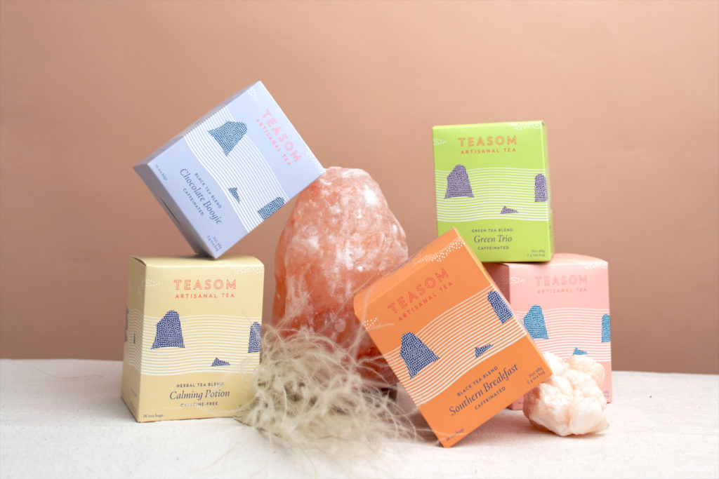 Teasom currently offers 12 artisanal tea blends in shop and online.  