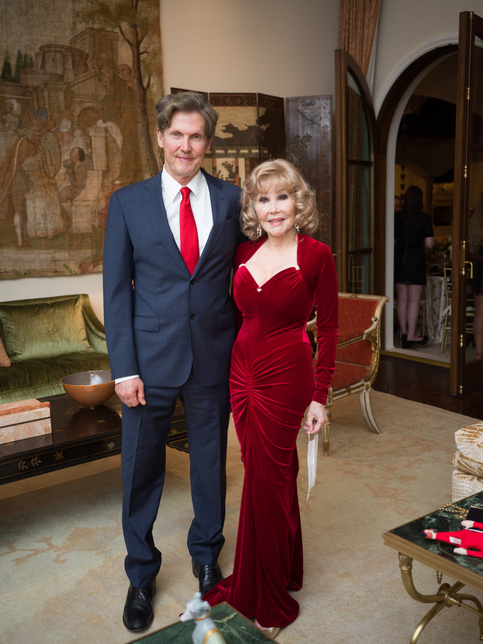 Lavish Engagement Party at Stunning Memorial Mansion Celebrates Famous