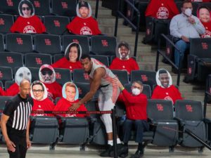 University of Houston Cougar basketball team hosted the Western Kentucky Hilltoppers at the Fertitta Center