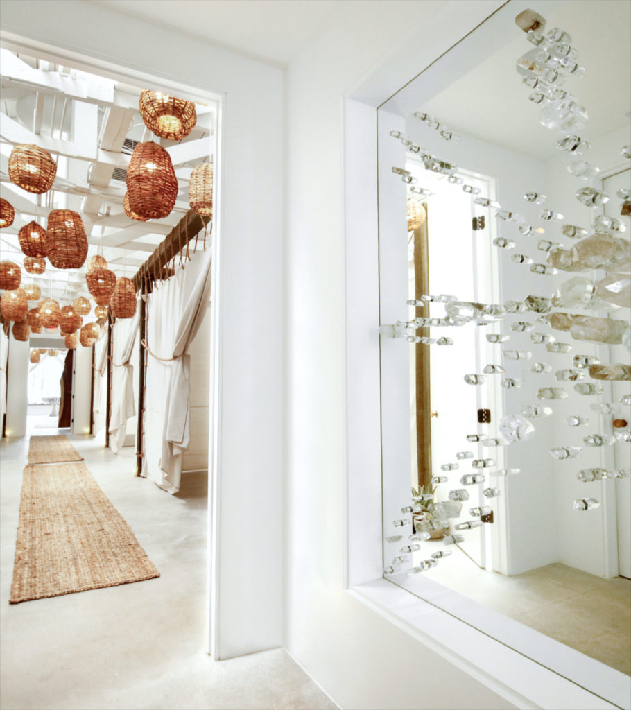 The crystal grid mirror at The NOW.  