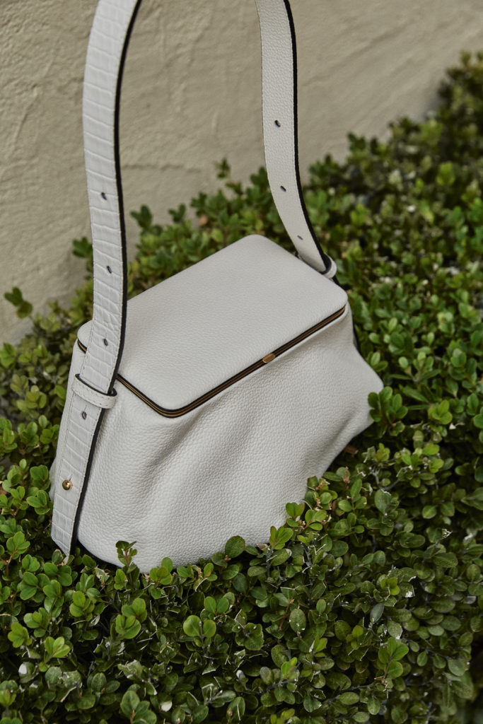 The Conservatory's basket shaped Bates Pouch Bag.   