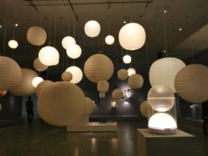 Isamu Noguchi: Akari Lamps (photo by Tarra Gaines)