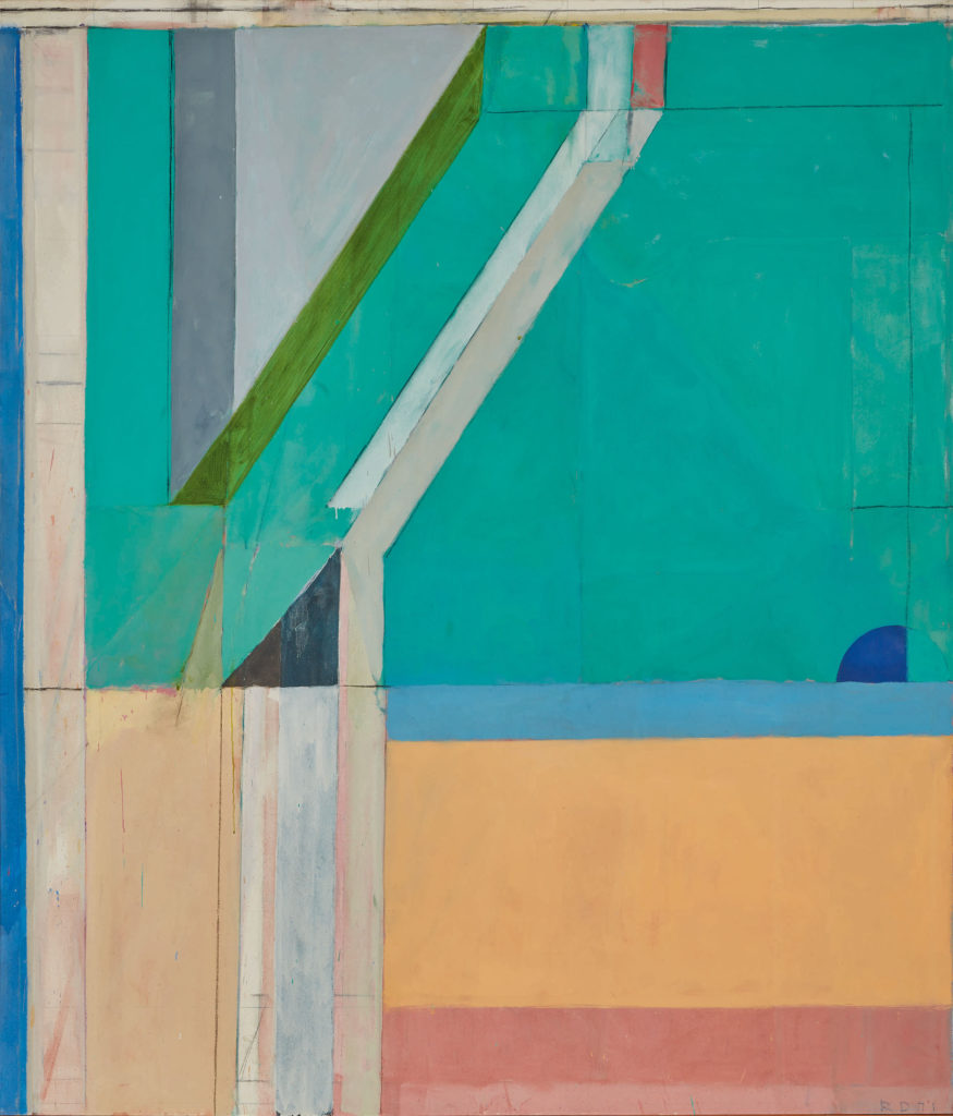 Richard Diebenkorn's  1971 “Ocean Park No. 40" (Photo by Sotheby's)