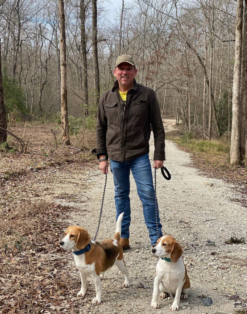 Trial lawyer Tony Buzbee at his Antioch Ranch in East Texas during warmer times. (Instagram photo)