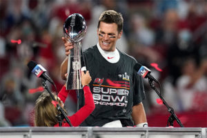 Tom Brady kids daughter Vivian Super Bowl