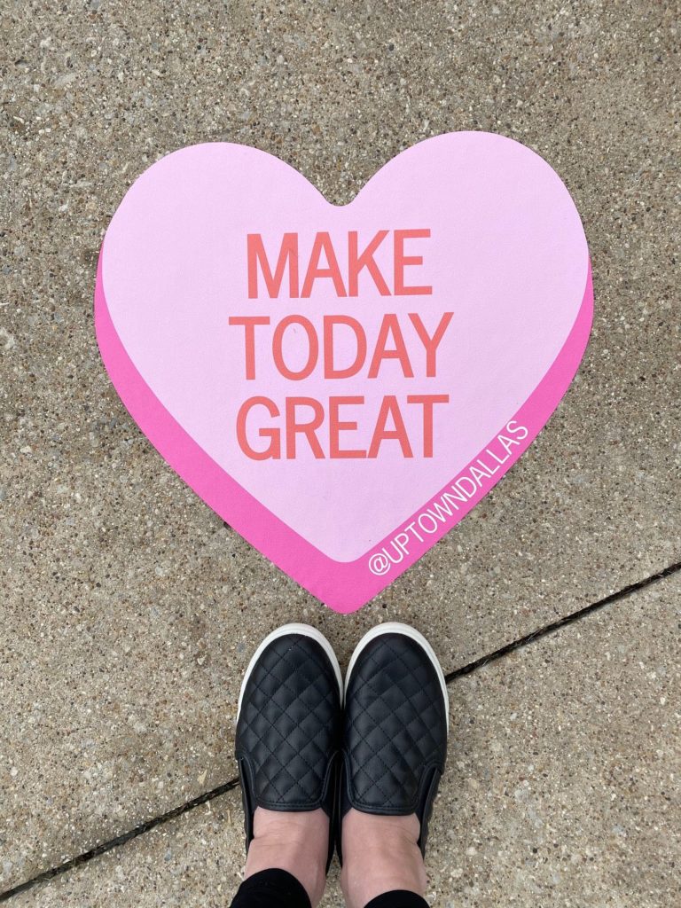 Uptown Dallas Inc. is spreading the love. 