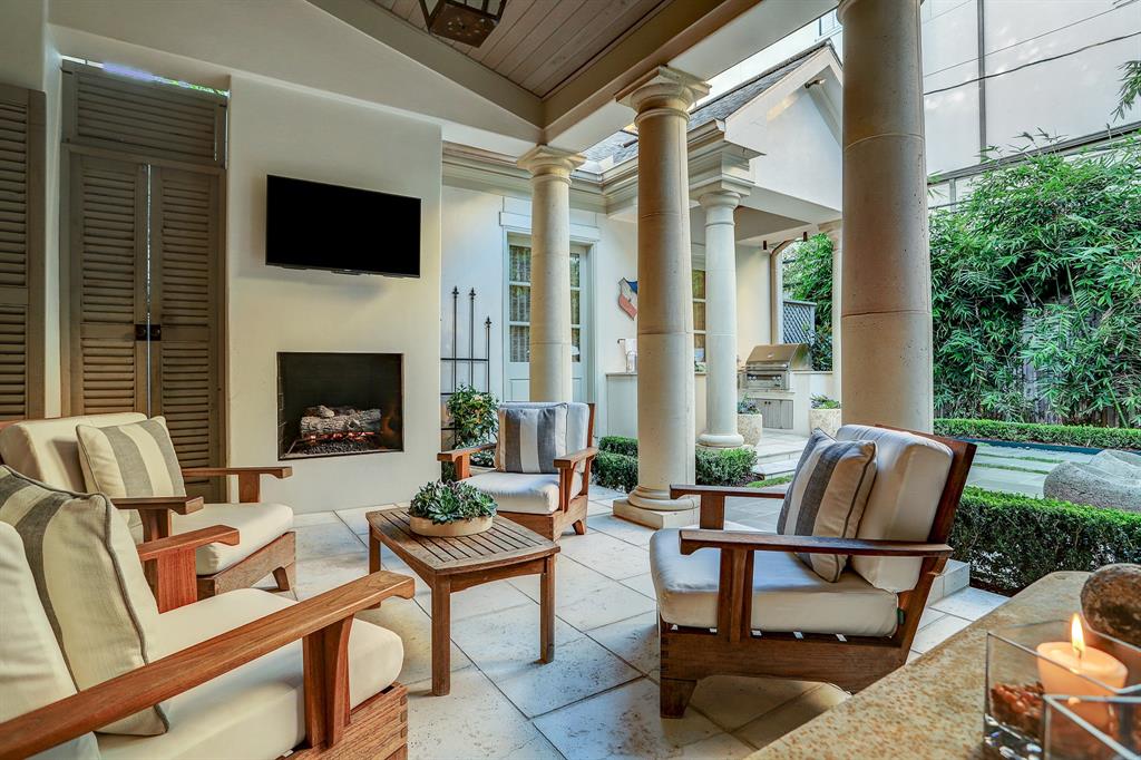 The summer kitchen at 3407 Banbury Place.