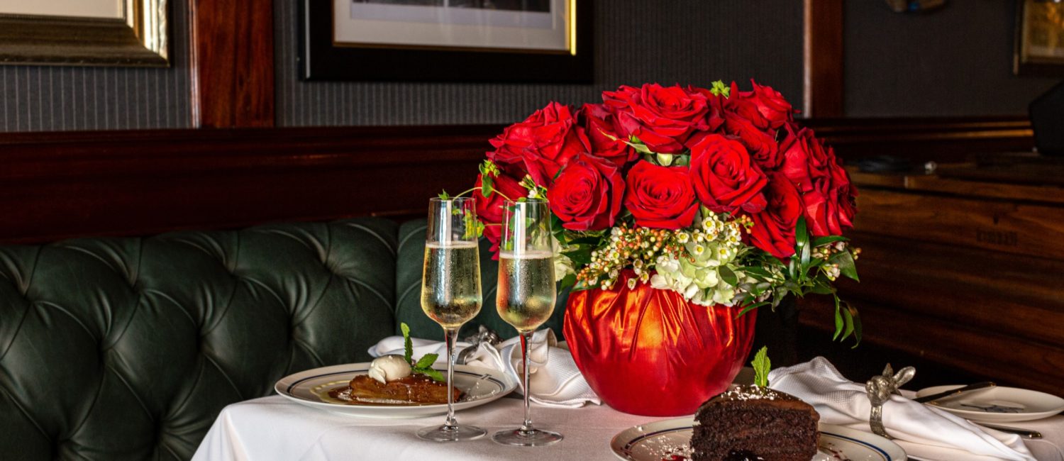 Valentine’s Day restaurants flowers at Turner’s