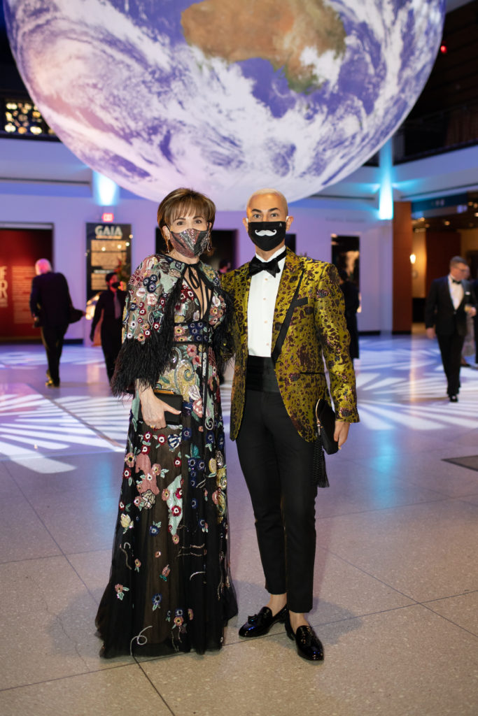 Hallie Vanderhider, Fady Armanious at the Houston Museum of Natural Science 'Tour the World' gala. (Photo by Mike Rathke)