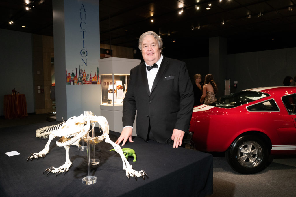 Houston Museum of Natural Science president and CEO at the museum's 'Tour the World' gala. (Photo by Daniel Ortiz)