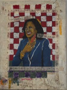 Artist Tra’ Slaughter’s “46” reflects honor, grace, appreciation, and representation, all rolled into one piece.