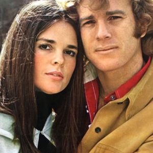 Ali MacGraw wore this already worn-out center part in Love Story way back in 1970.