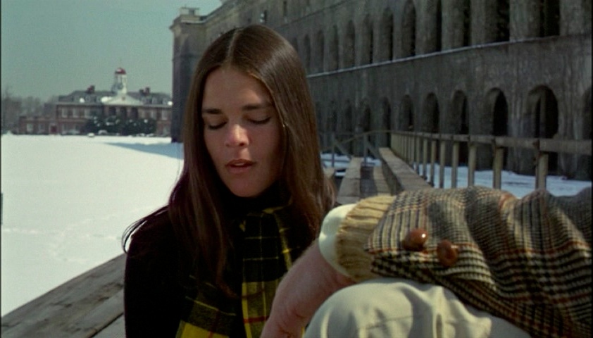 Ali MacGraw wore this already worn-out center part in Love Story way back in 1970.