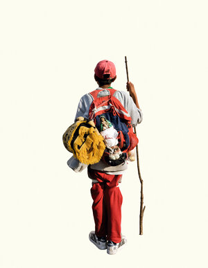 Mexican-British artist Alinka Echeverría, a social anthropologist by education, offers a feminist perspective that questions colonialism. Shown: “The Road to Tepeyac,” 2010.