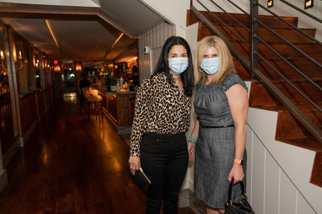 Amy Krasner, Monica Heyne at Bludorn (Photo by Michael Anthony)