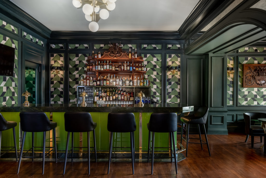 Bar No. 3 in La Colombe d'Or is posh and sophisticated, a sure draw for Montrose area cognoscenti and beyond. (Photo courtesy of La Colombe d'Or)