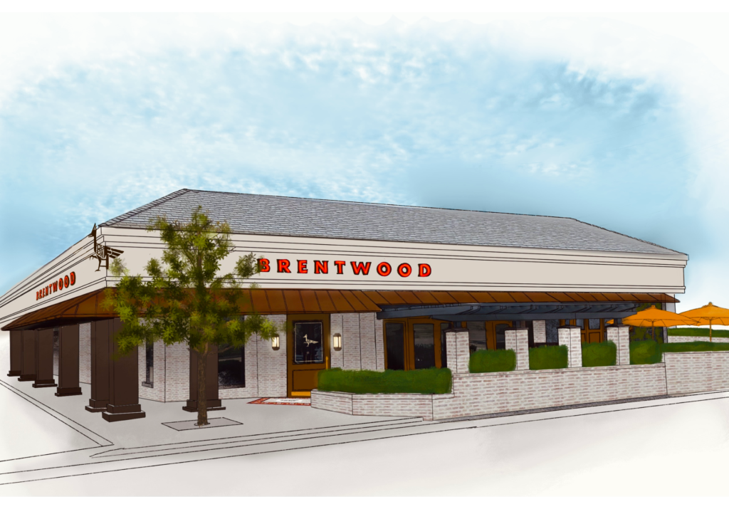 A rendering of Brentwood, courtesy of Vandelay Hospitality Group