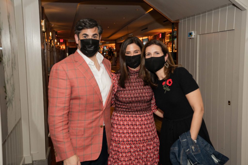  George & Christie Vlahakis, Katina Matthew at Bludorn (Photo by Michael Anthony)