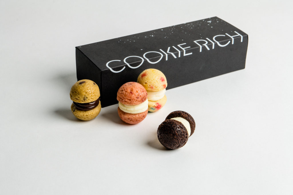 Lorin Peters' Cookie Rich offerings come in packages of 12 and of four, available for oder on line. (Photo by Todd White)