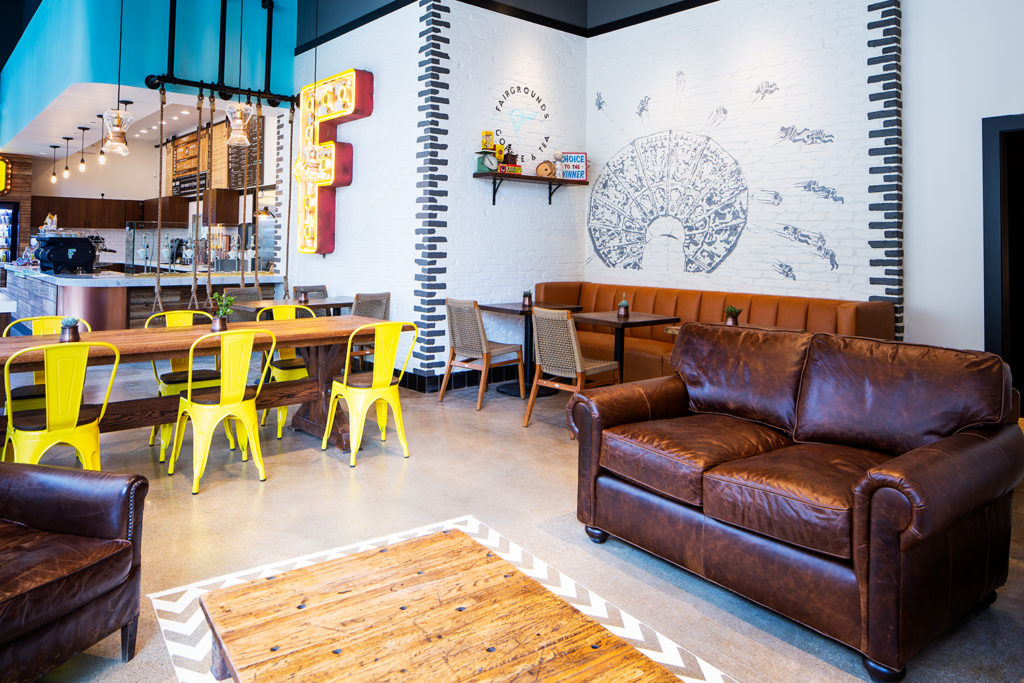 Fairgrounds Craft Coffee & Tea features espresso, teas, and elixirs. (Photo by Jennifer Boomer)