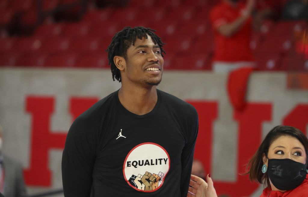 Brison Gresham has been an impact player at the University of Houston. (Photo by Houston Athletics/Stephen Pinchback)