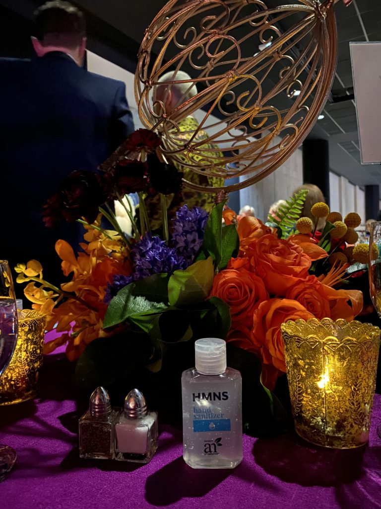 The Events Company provided splendid florals for the Houston Museum of Natural Science 'Tour the World' gala.